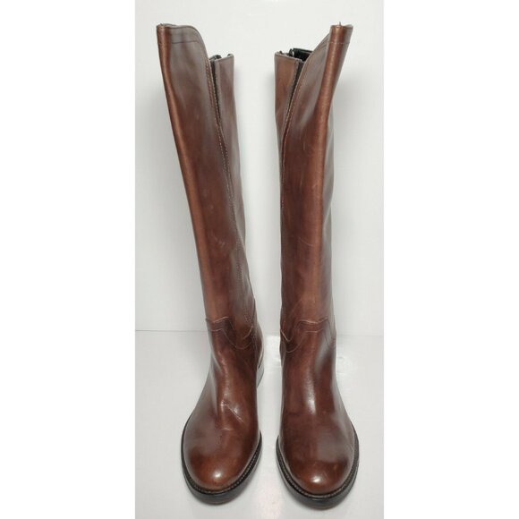 PRIMADONNA COLLECTION WOMEN'S SIZE 35 EURO BROWN LEATHER BOOT NEW 06205 PEL - Picture 4 of 12